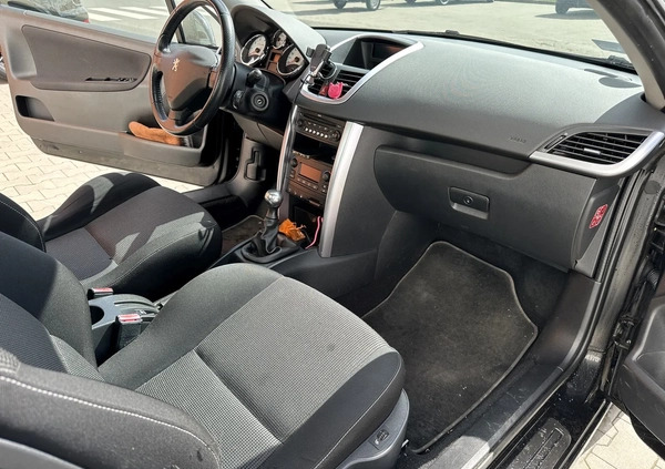 Peugeot 207 cena 12500 przebieg: 162000, rok produkcji 2009 z Warszawa małe 56